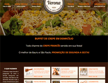 Tablet Screenshot of crepesverona.com